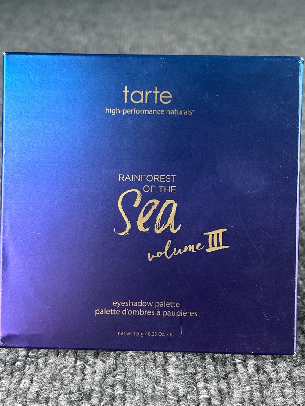 Tarte Rainforest of the Sea Volume III 3 Eyeshadow Palette ~ Discontinued Rare